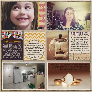 Project Life: Week 2 (right)
