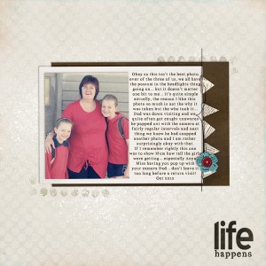 You, me and her - Scraplift Challenge - BDerby