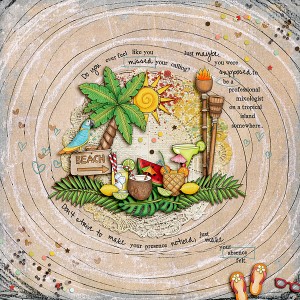 January 17 Challenge - Scrap Therapy {Absence Felt}