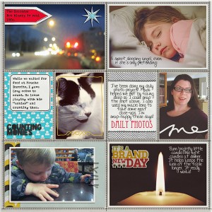 Project Life: Week 3 (right)