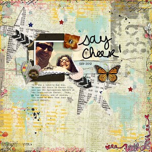 Fun Summer Day - Blended Paper Challenge