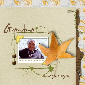 Day 24 - Grandma miss you everyday