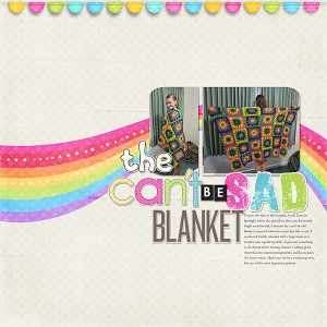 the can't be sad blanket