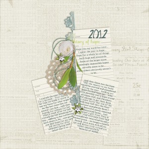 Hope - Day 25 2012 word in review