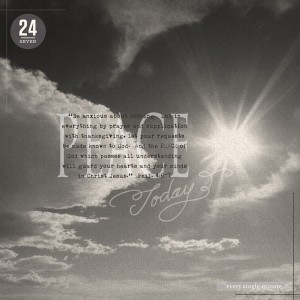 One Word Challenge - Peace