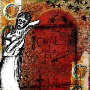 Art Journal Challenge - So Tired