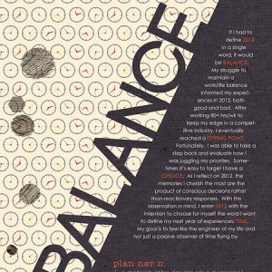 January 25: Word of the Year Review - 2012