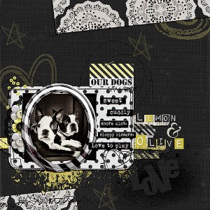 Blind Scrap - Lemon and Olive