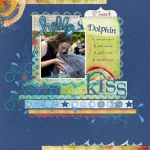 Dolphin kiss