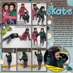 Learning to skate