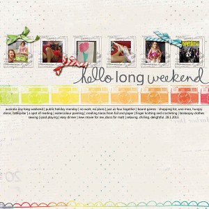 Hello long weekend