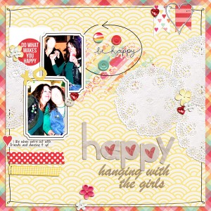 Happy Hanging with Girls