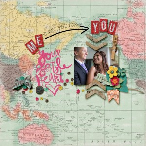 across the ocean