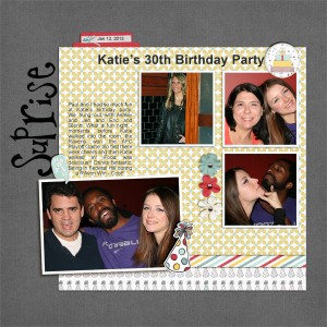 Katie's party