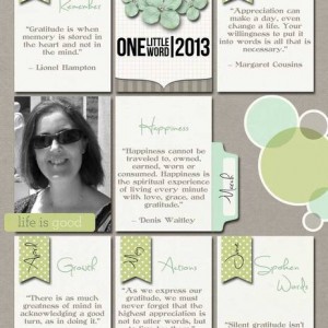 Intention Cards - left page