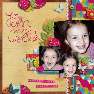 You Color My World