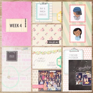 Project Life - Week 4 - left
