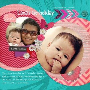 Lana's 1st holiday
