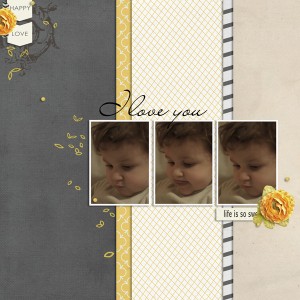 I love you