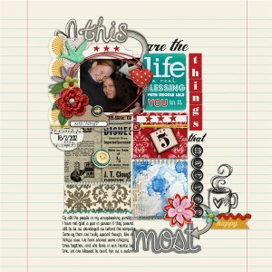 2012: VickyD {Things That Matter Most}