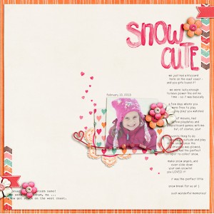 snow cute