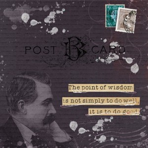 The point of Wisdom
