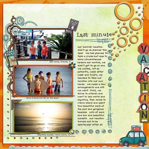 Last Minute Vacation