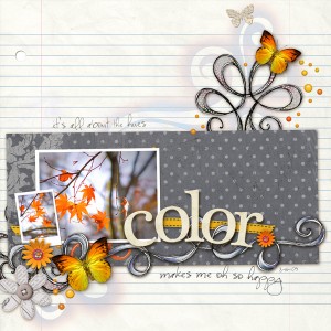 * it's all about the colors *