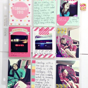 Project Life | February Page 1