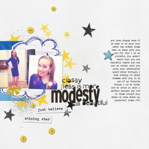 modesty is beautiful