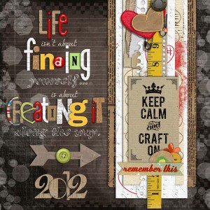 Project 2012 week 37 [Creating Yourself]