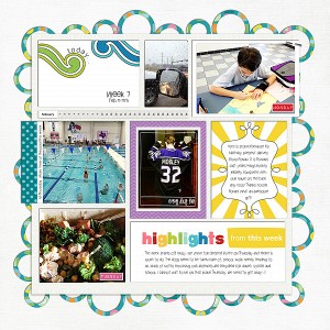 Project Life Week 7 pg 1