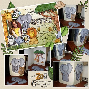 Zoo Hybrid Card & invite