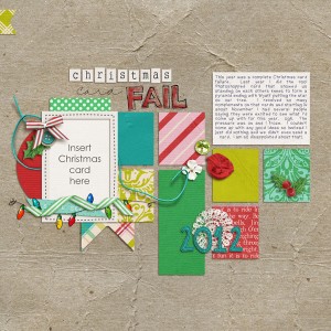 Christmas Card Fail