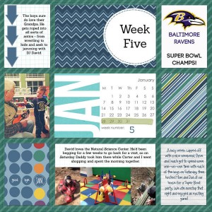 Project Life Week 5