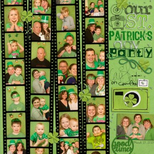 Our St. Patrick's Day Party Caught On Camera