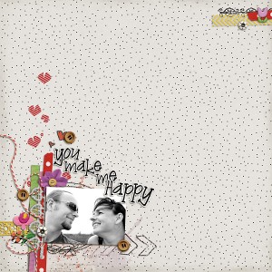 You make me happy