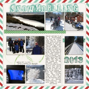 Snowmobiling Trip