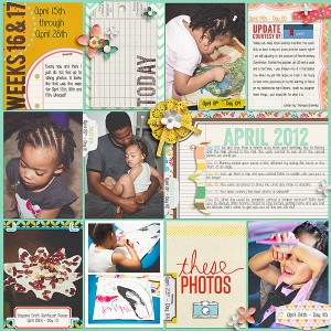 Project Life 2012: Days 106-115
