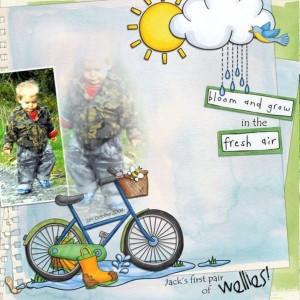 Jack's new wellies!