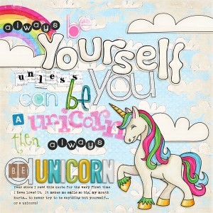 Be a unicorn