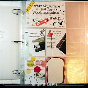 Project Life, my very first page!