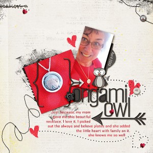 origami owl necklace