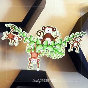 Monkey wallhanging