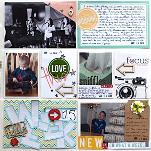 Project Life 2013 - Week 15 - Right