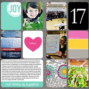Project Life 2013 Week 17