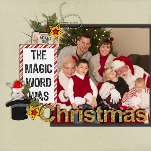 The Magic Word Was Christmas (left)