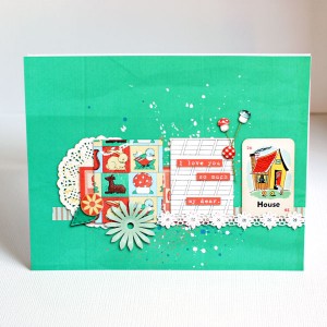 I Love You So Much My Dear card