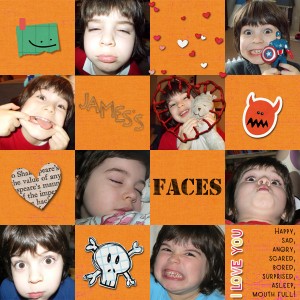 James's Faces