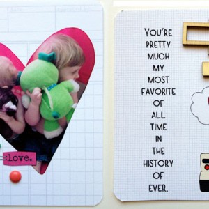 Love it 3x4 journal cards